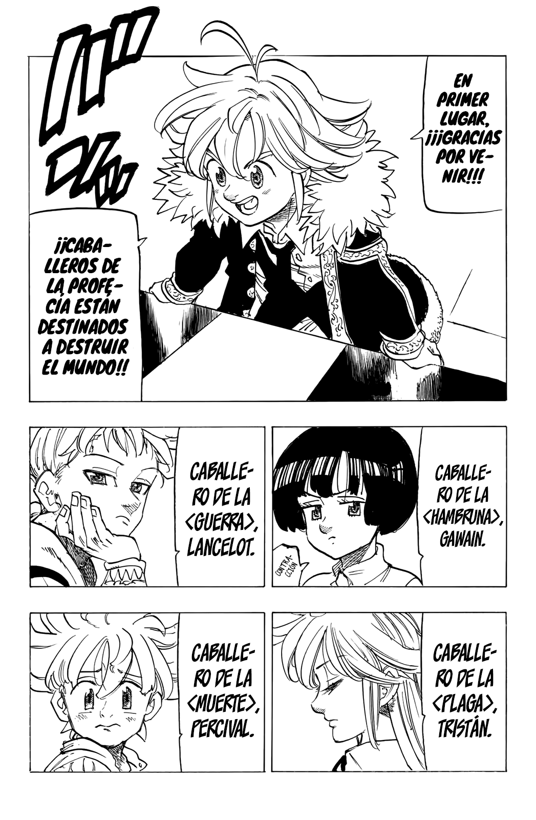 Read Mokushiroku no Yonkishi es Manga Online