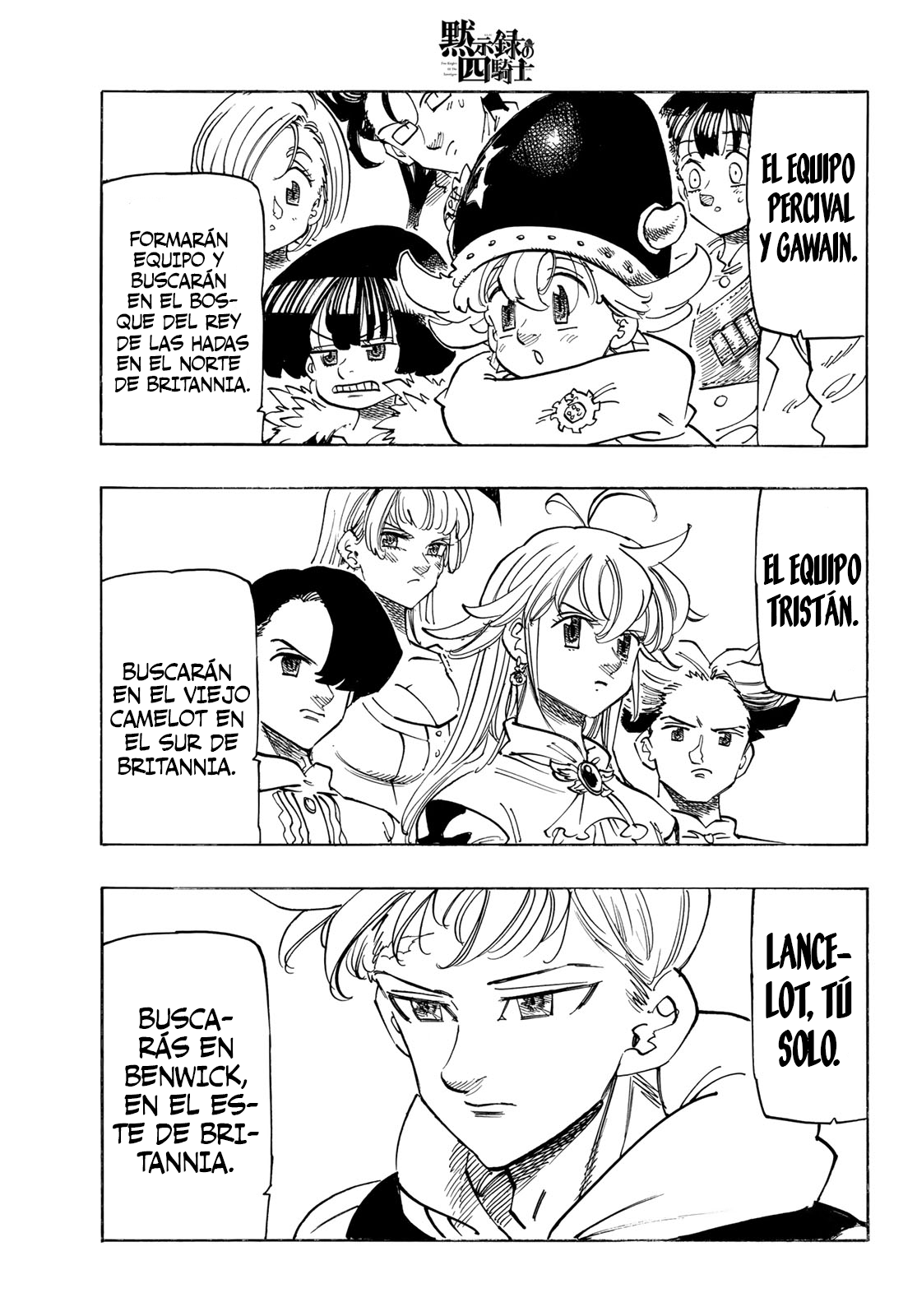 Read Mokushiroku no Yonkishi es Manga Online