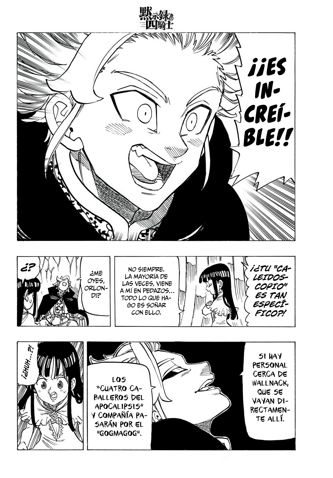 Read Mokushiroku no Yonkishi es Manga Online