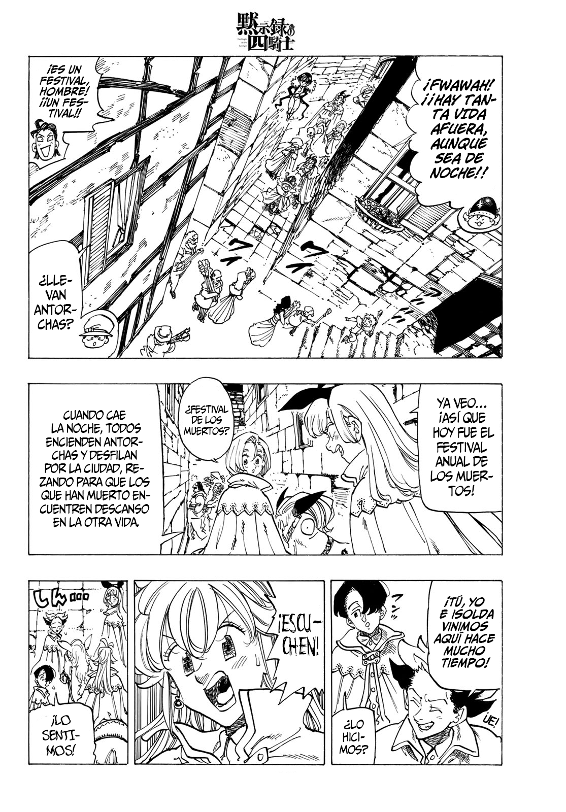 Read Mokushiroku no Yonkishi es Manga Online