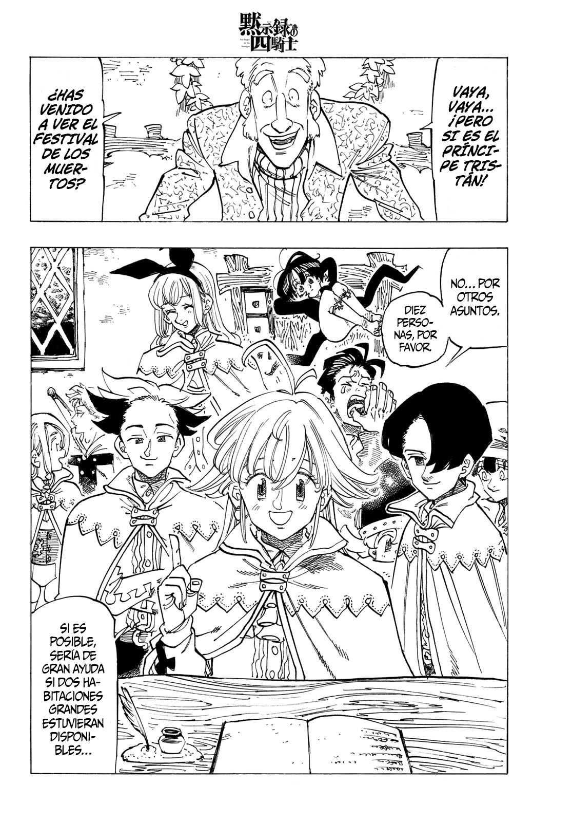 Read Mokushiroku no Yonkishi es Manga Online