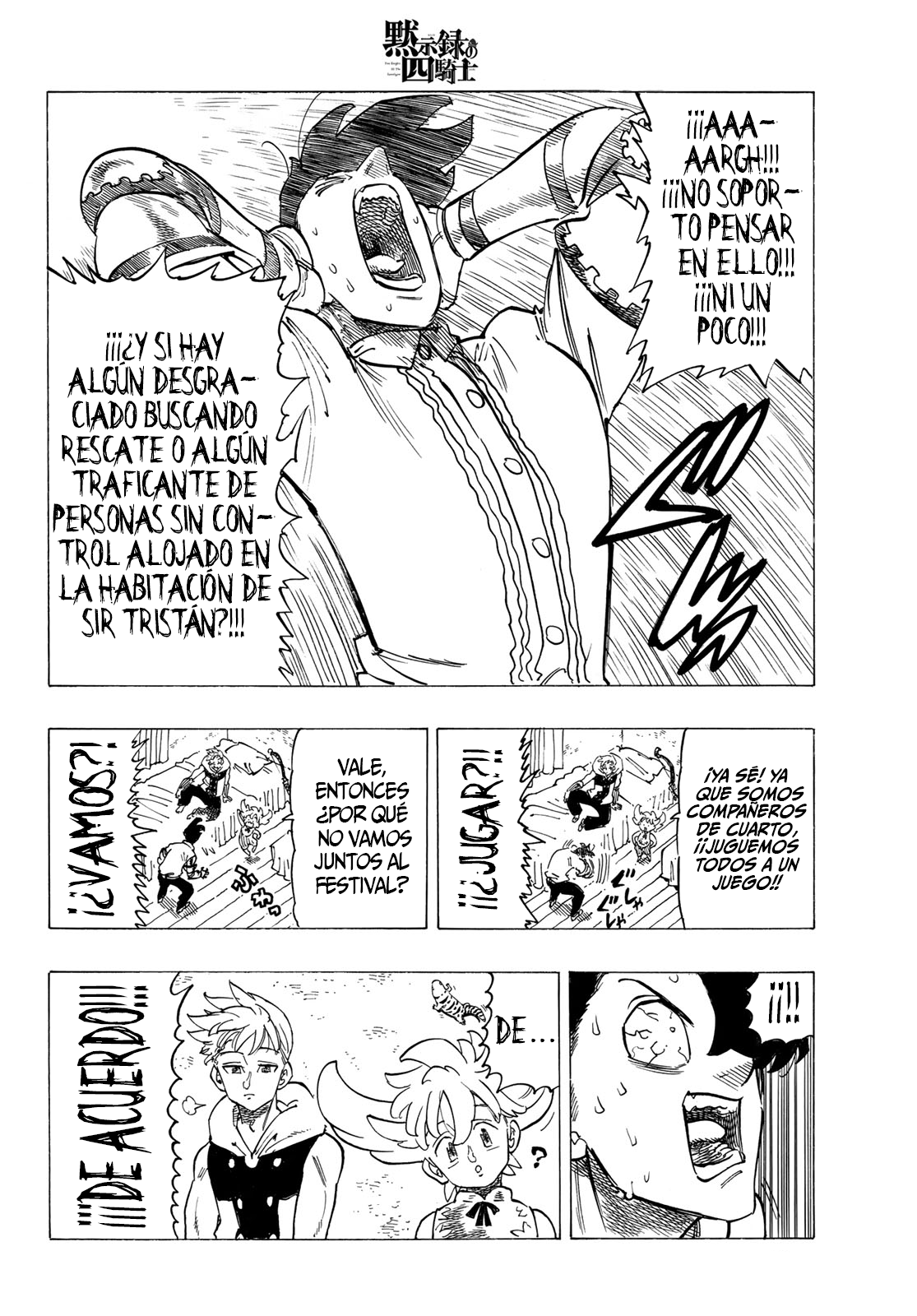 Read Mokushiroku no Yonkishi es Manga Online