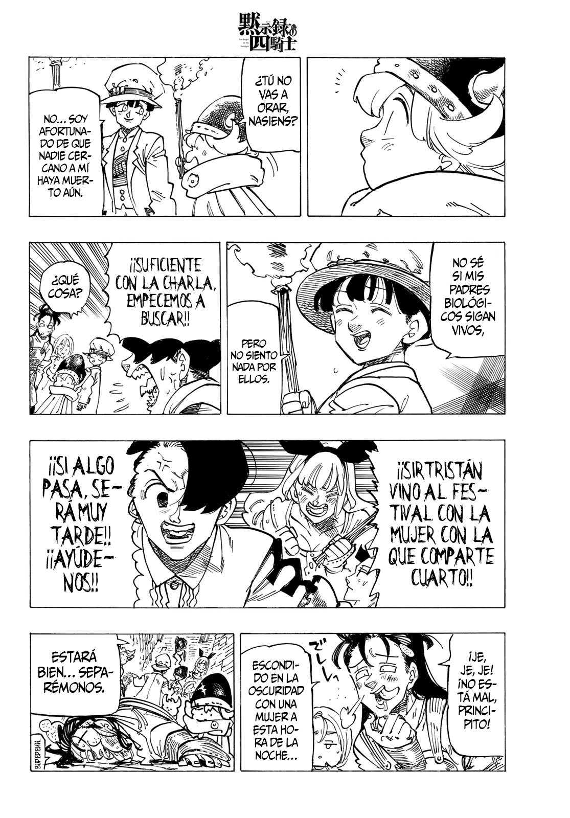 Read Mokushiroku no Yonkishi es Manga Online