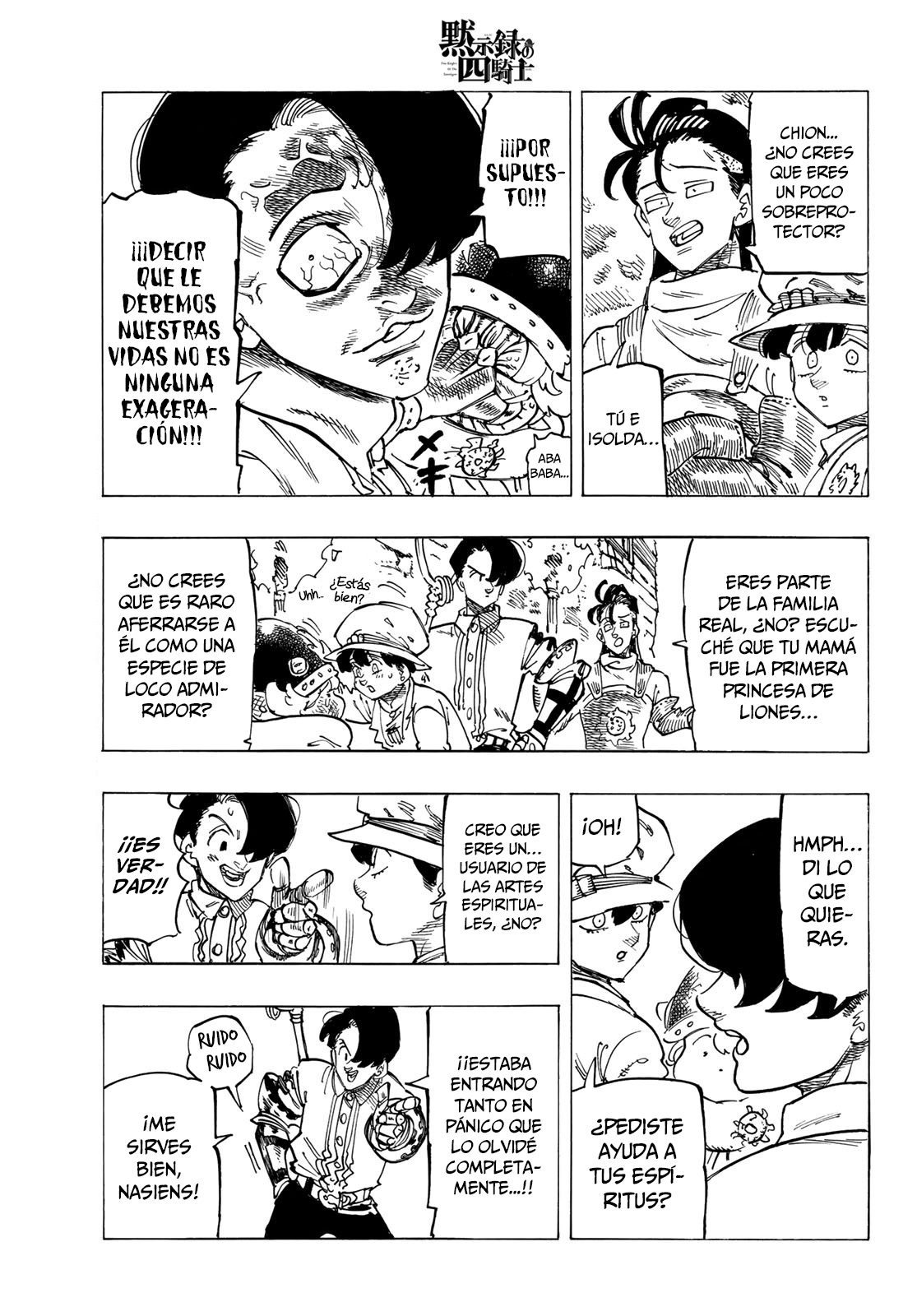 Read Mokushiroku no Yonkishi es Manga Online