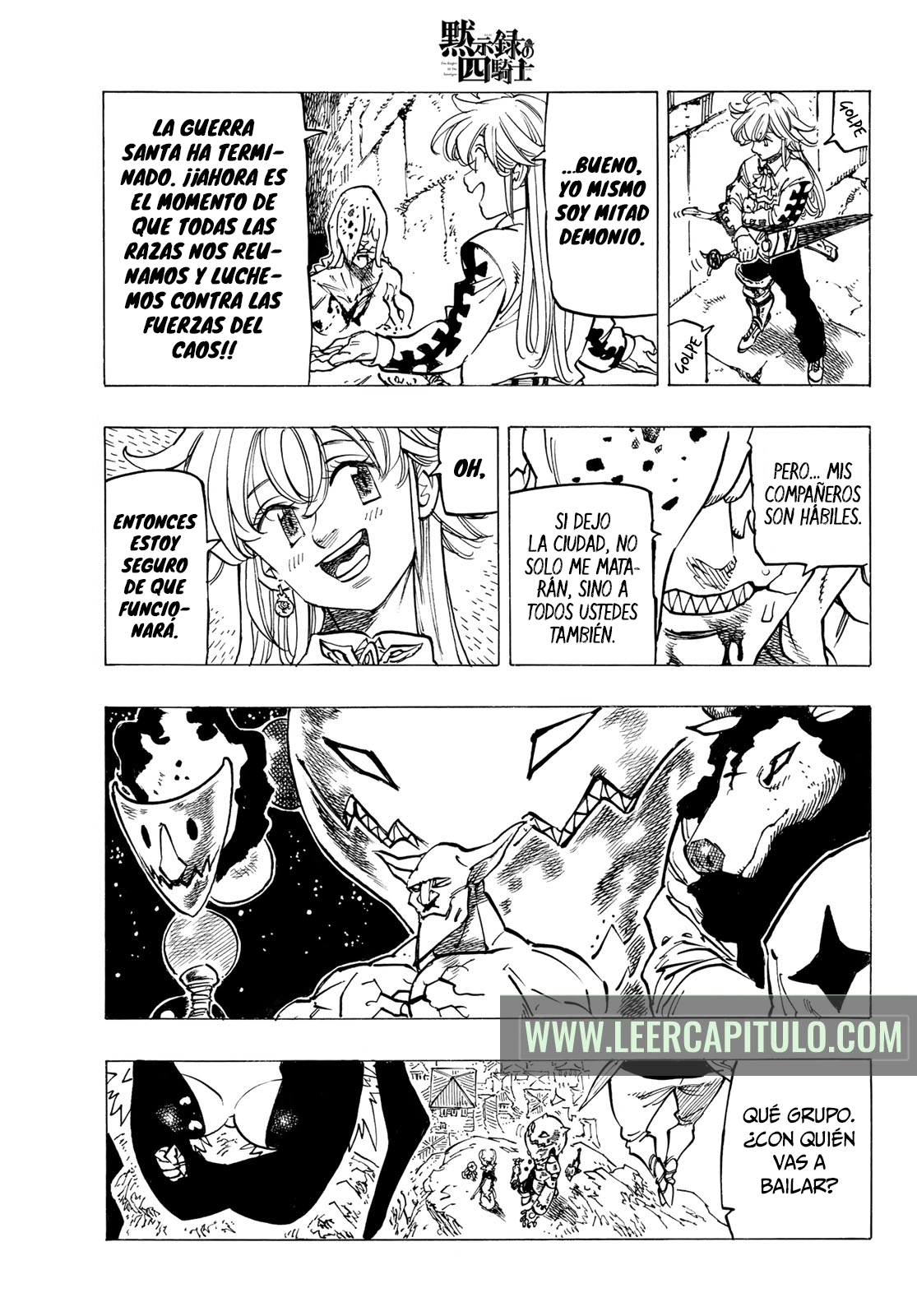 Read Mokushiroku no Yonkishi es Manga Online