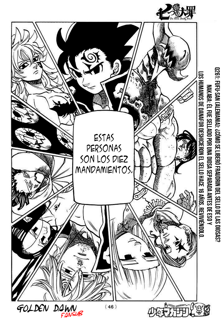 Read Nanatsu no Taizai es Manga Online