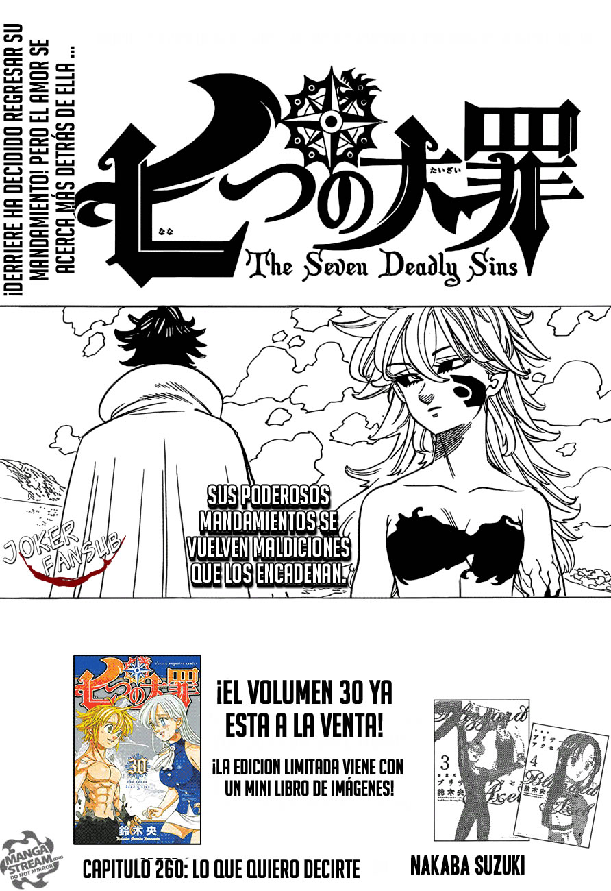 Read Nanatsu no Taizai es Manga Online