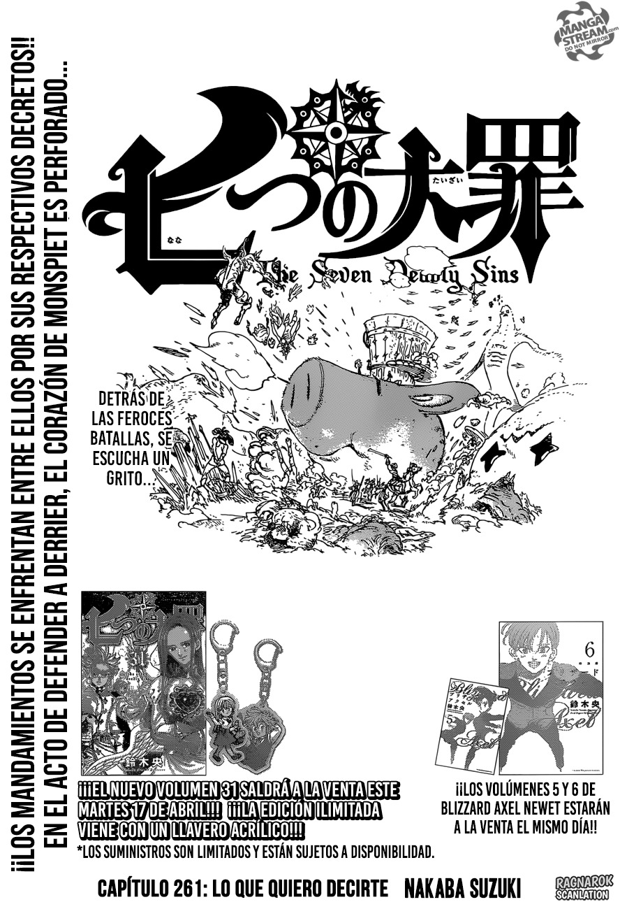 Read Nanatsu no Taizai es Manga Online