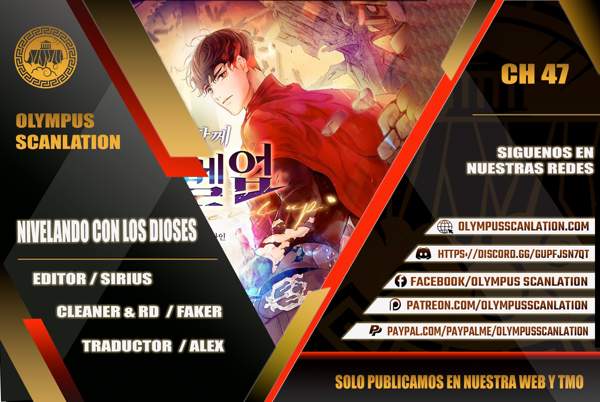 Read Nivelando Con Los Dioses es Manga Online