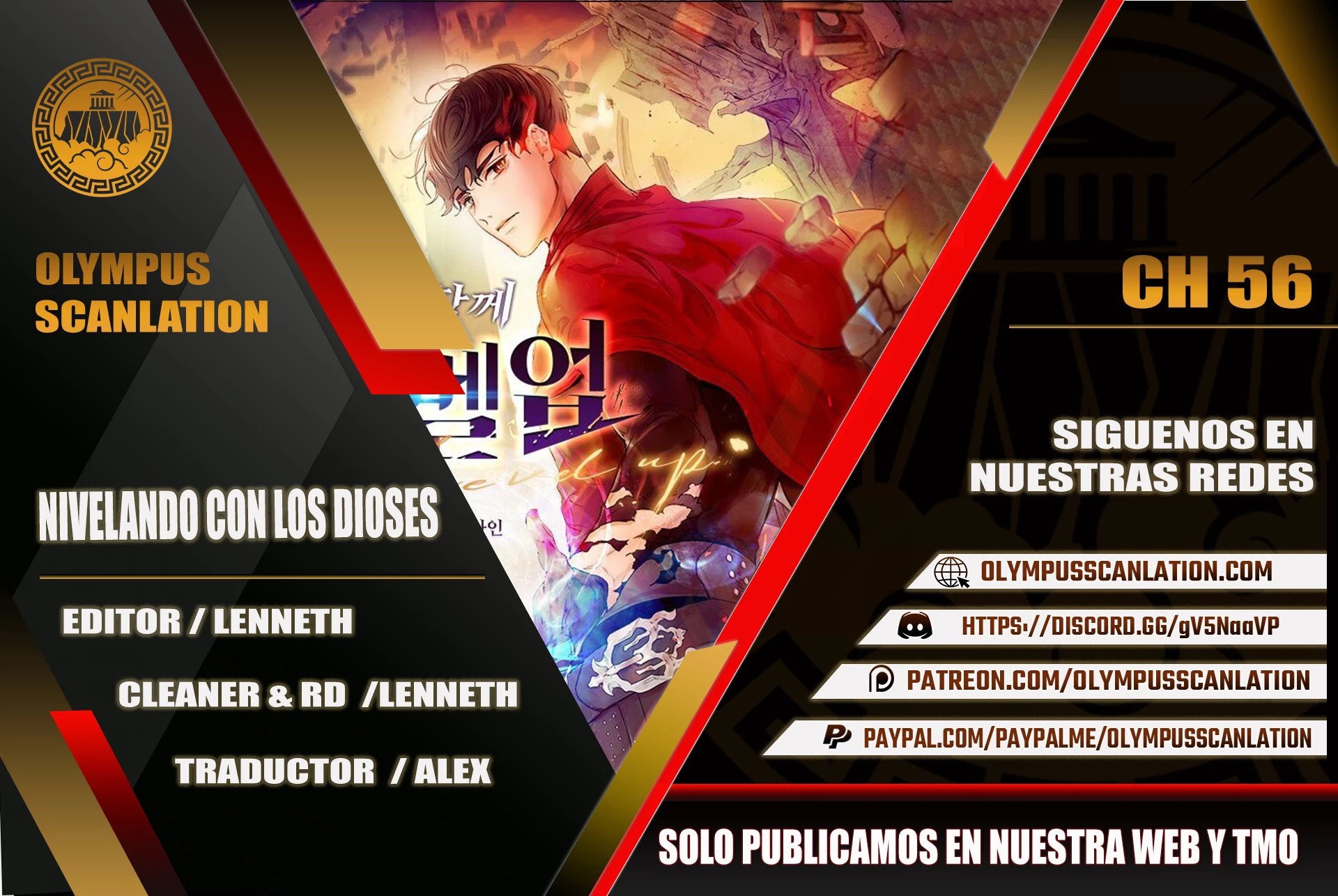 Read Nivelando Con Los Dioses es Manga Online