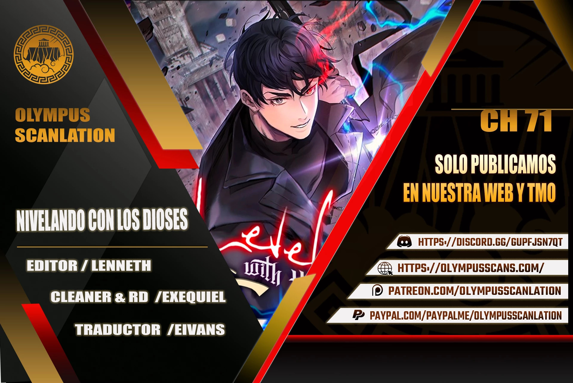 Read Nivelando Con Los Dioses es Manga Online