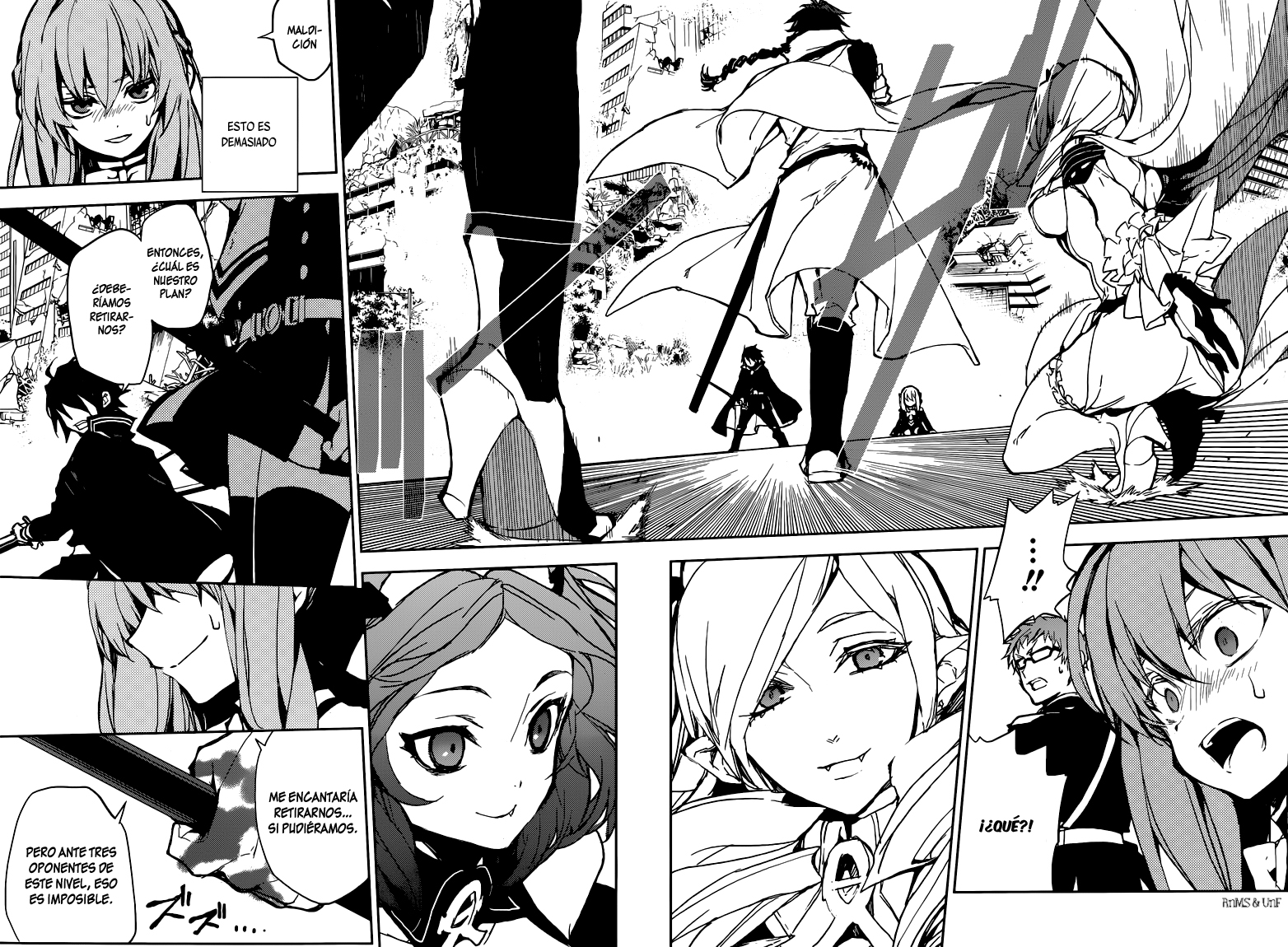 Read Owari no Seraph es Manga Online