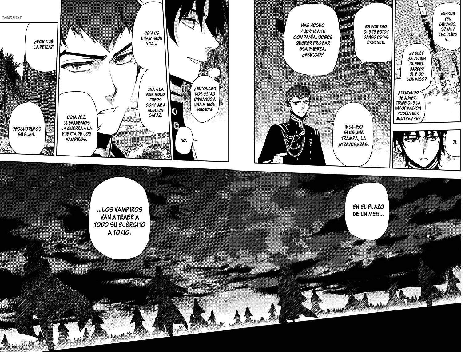 Read Owari no Seraph es Manga Online