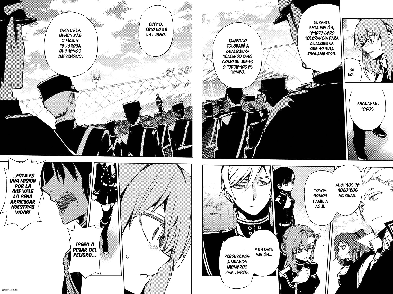 Read Owari no Seraph es Manga Online