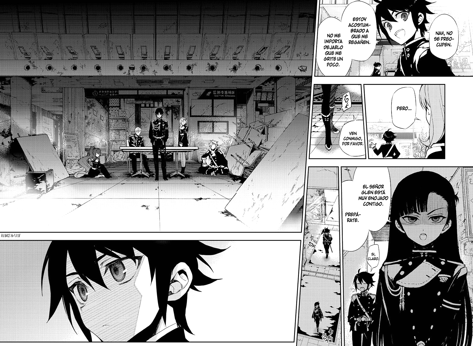 Read Owari no Seraph es Manga Online