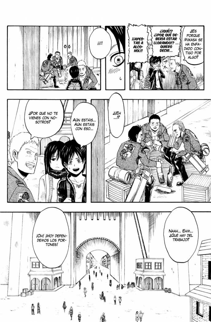 Read Shingeki no Kyojin es Manga Online
