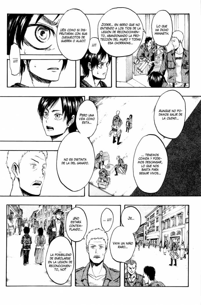 Read Shingeki no Kyojin es Manga Online