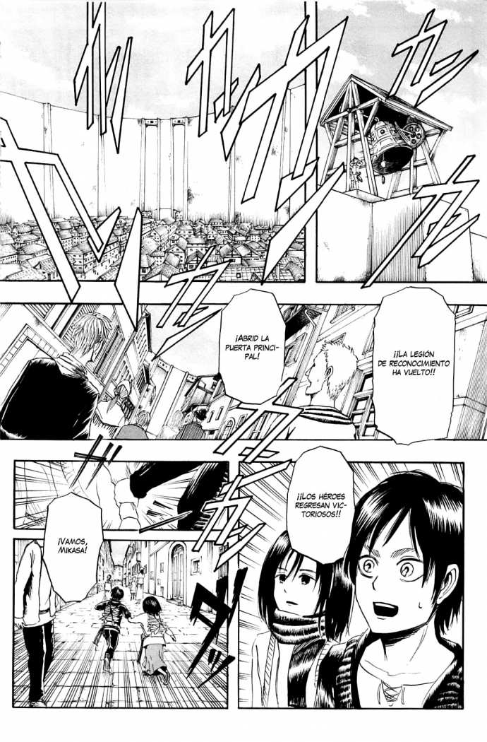 Read Shingeki no Kyojin es Manga Online
