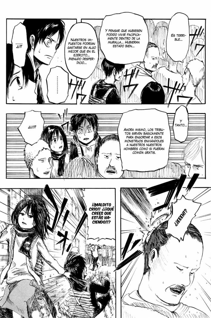 Read Shingeki no Kyojin es Manga Online