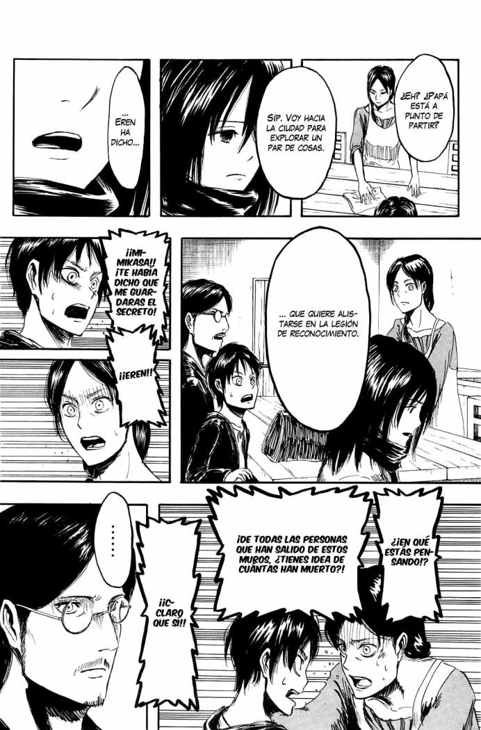 Read Shingeki no Kyojin es Manga Online