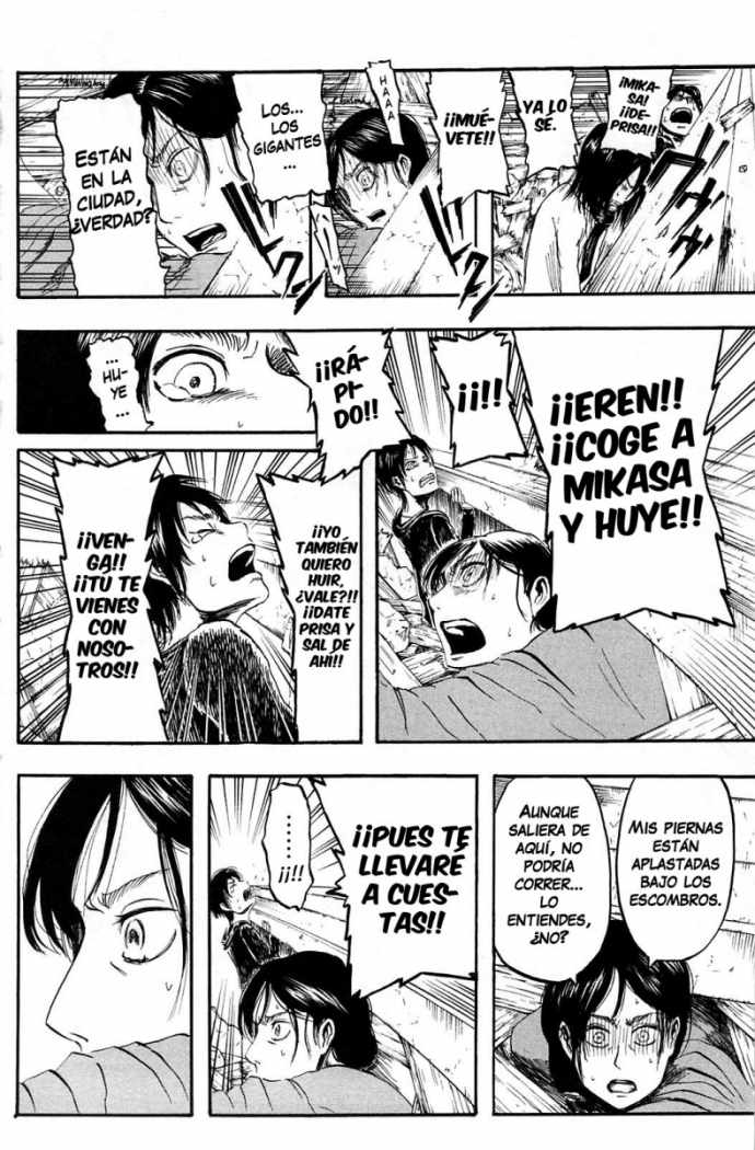 Read Shingeki no Kyojin es Manga Online