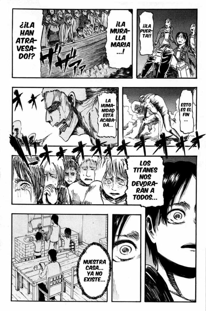 Read Shingeki no Kyojin es Manga Online