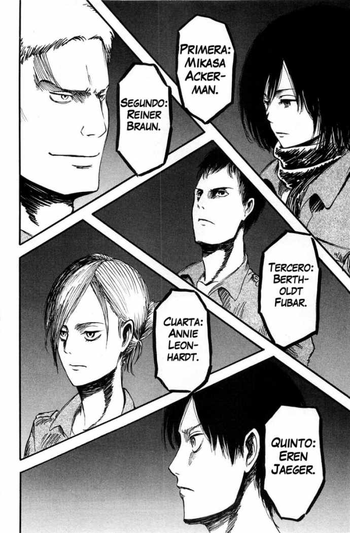 Read Shingeki no Kyojin es Manga Online