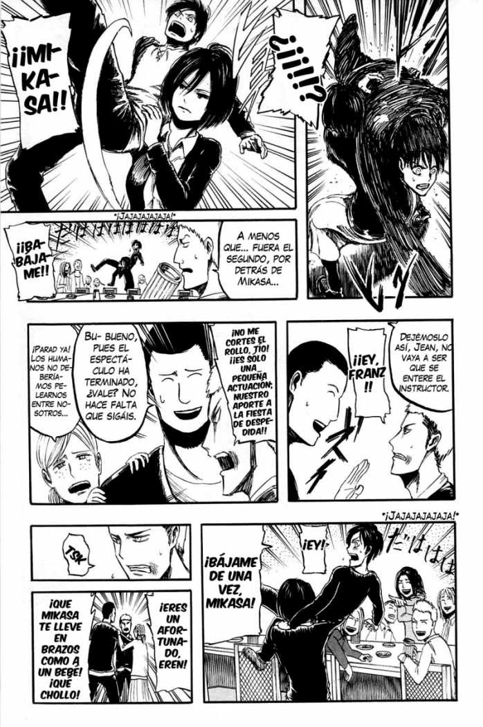 Read Shingeki no Kyojin es Manga Online