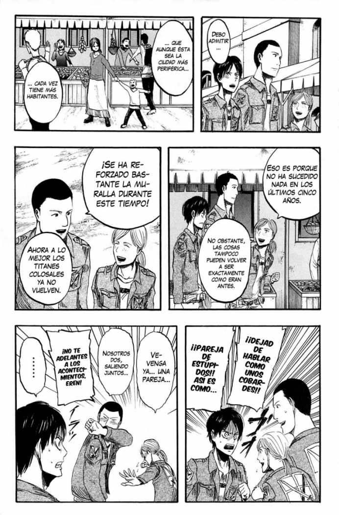 Read Shingeki no Kyojin es Manga Online