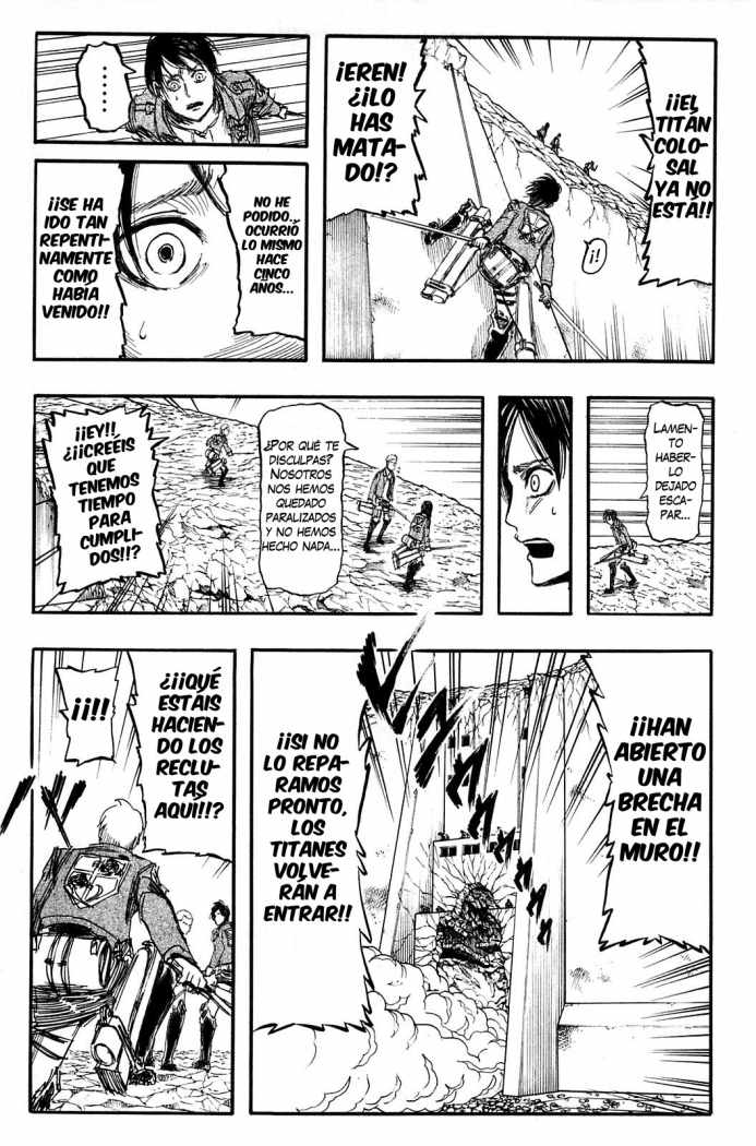 Read Shingeki no Kyojin es Manga Online