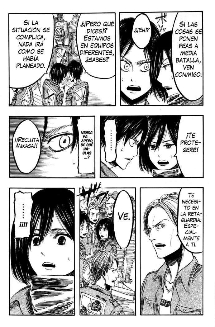 Read Shingeki no Kyojin es Manga Online