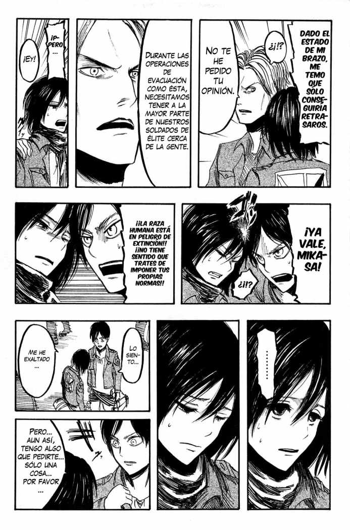 Read Shingeki no Kyojin es Manga Online