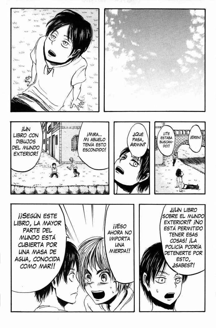 Read Shingeki no Kyojin es Manga Online