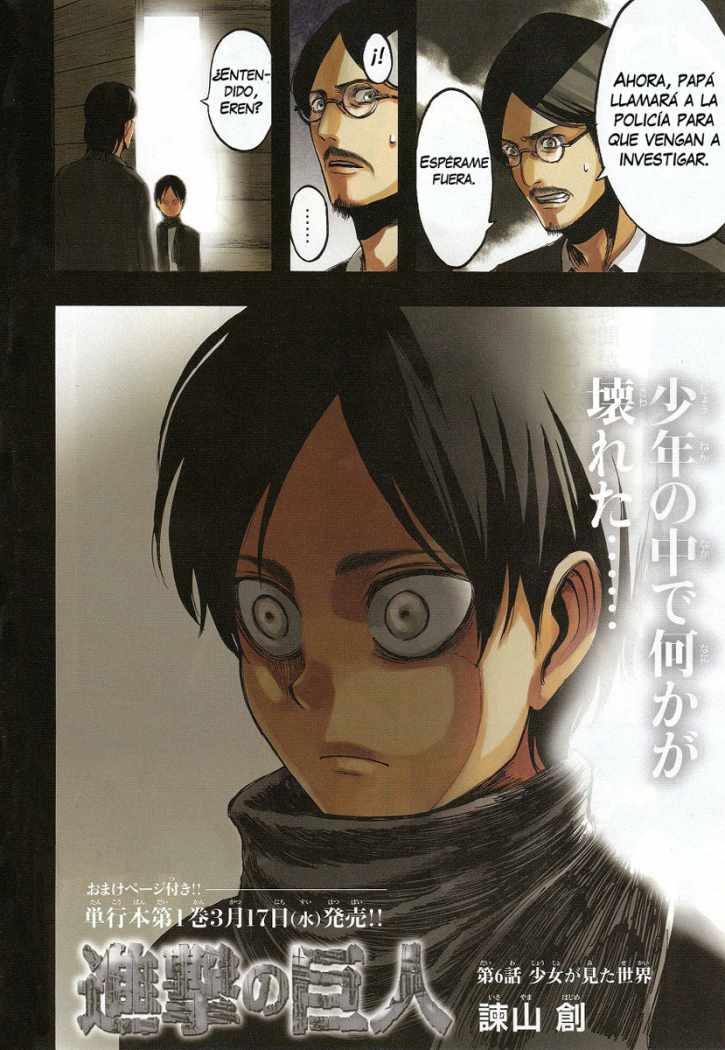 Read Shingeki no Kyojin es Manga Online