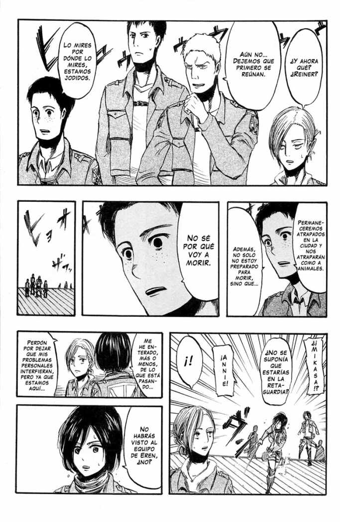 Read Shingeki no Kyojin es Manga Online