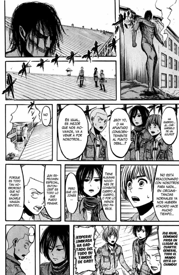 Read Shingeki no Kyojin es Manga Online