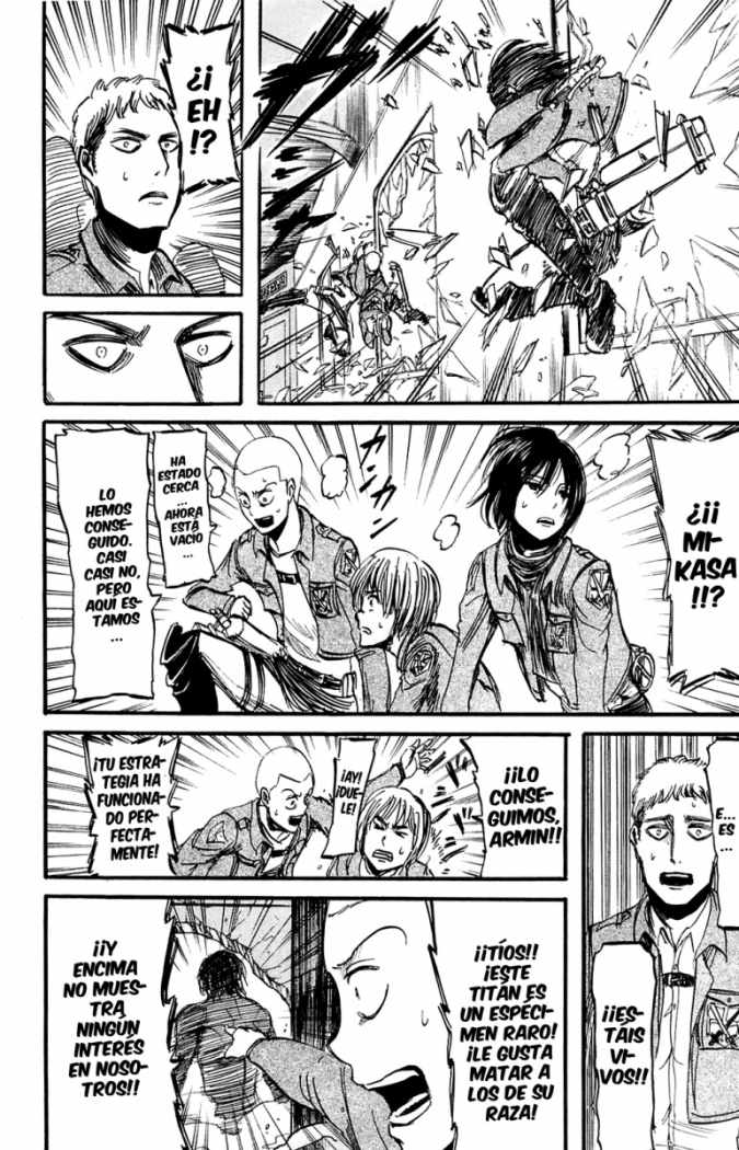 Read Shingeki no Kyojin es Manga Online