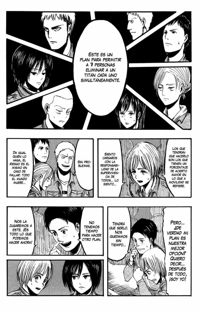 Read Shingeki no Kyojin es Manga Online