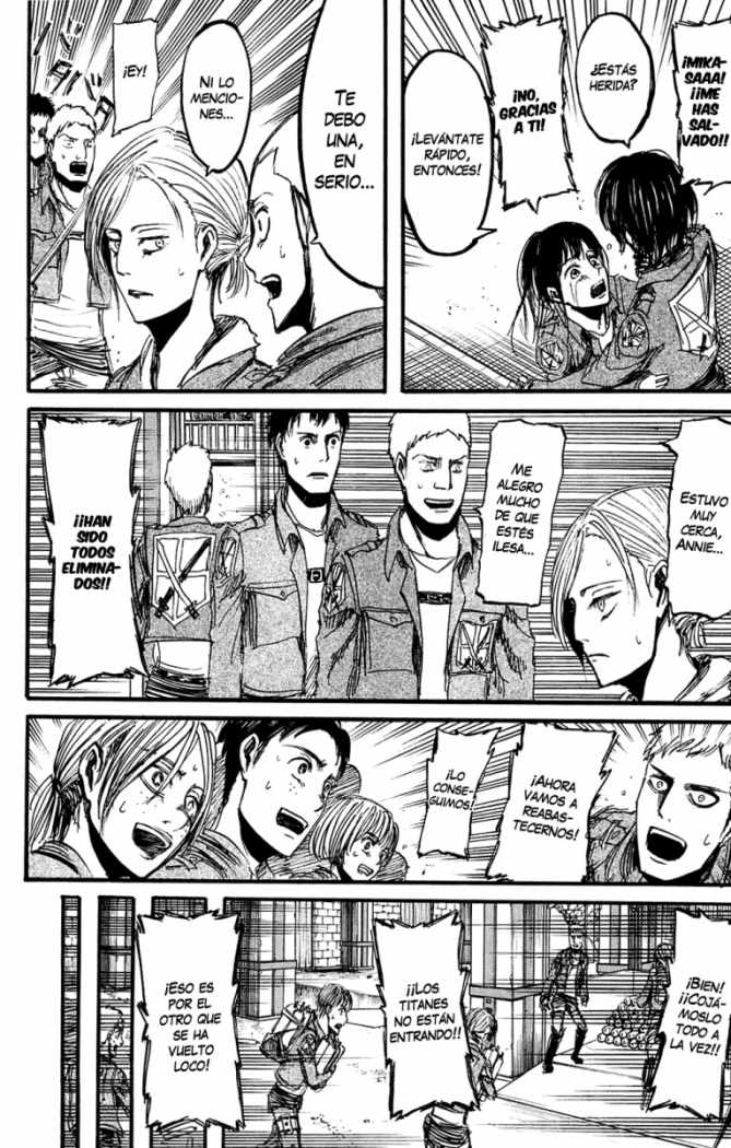 Read Shingeki no Kyojin es Manga Online