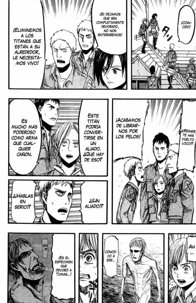 Read Shingeki no Kyojin es Manga Online
