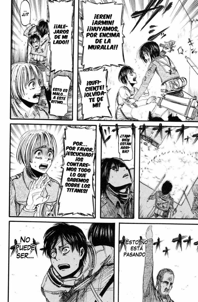 Read Shingeki no Kyojin es Manga Online