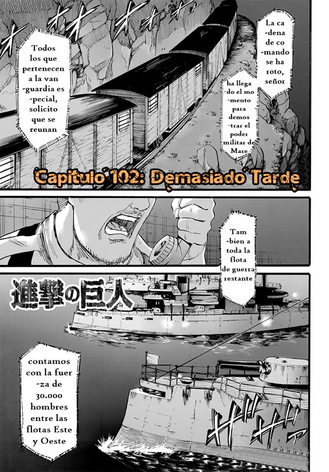 Read Shingeki no Kyojin es Manga Online