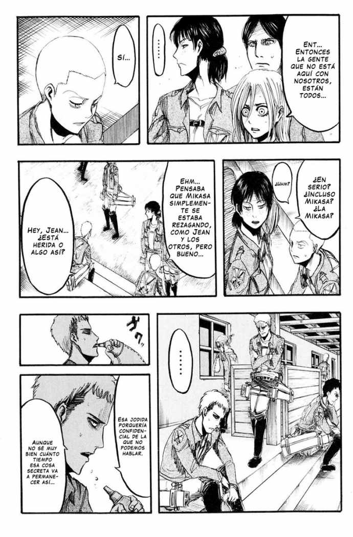 Read Shingeki no Kyojin es Manga Online