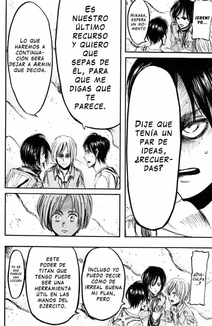 Read Shingeki no Kyojin es Manga Online