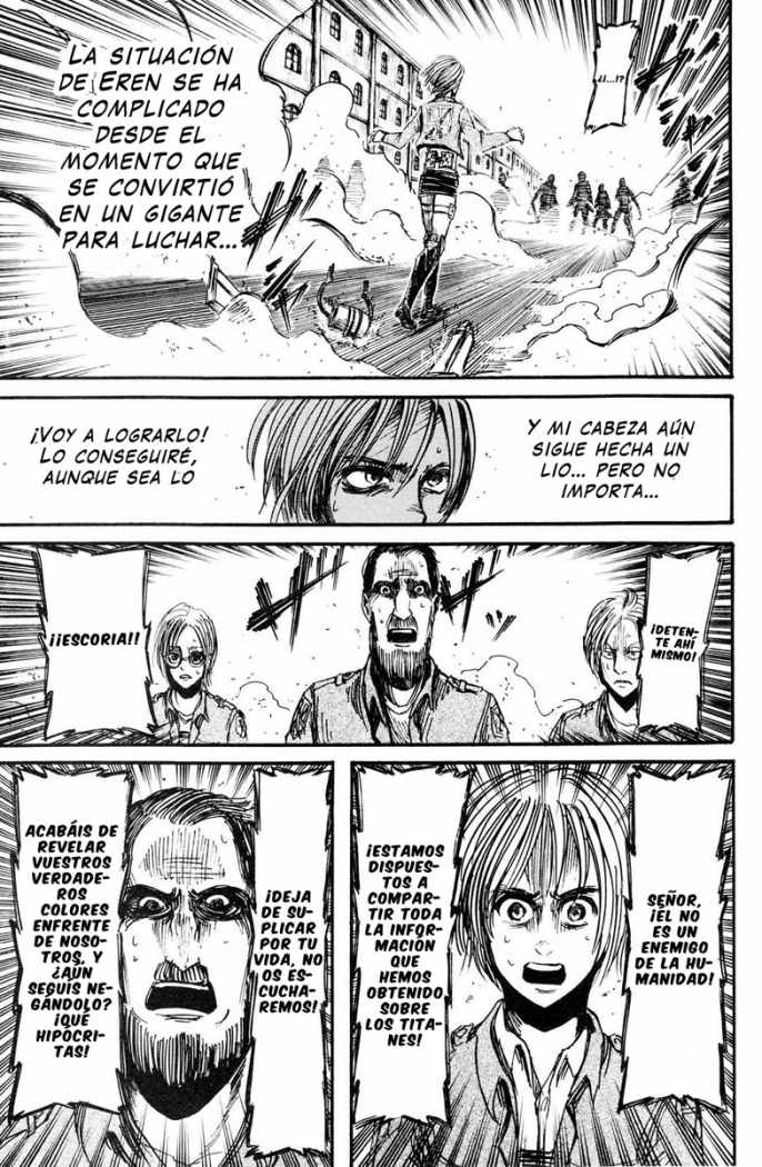 Read Shingeki no Kyojin es Manga Online