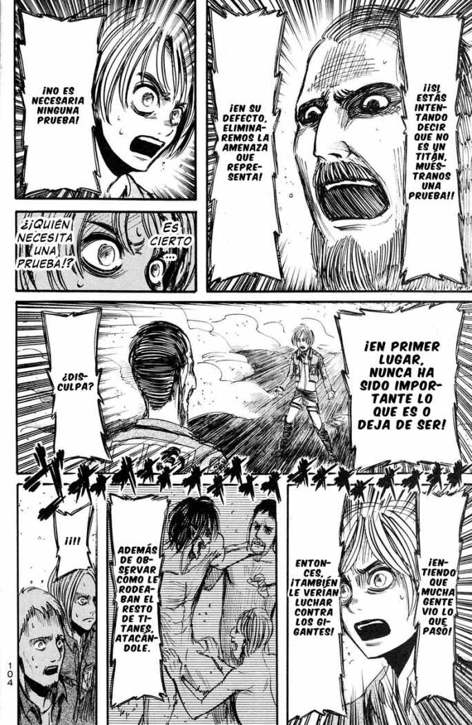 Read Shingeki no Kyojin es Manga Online