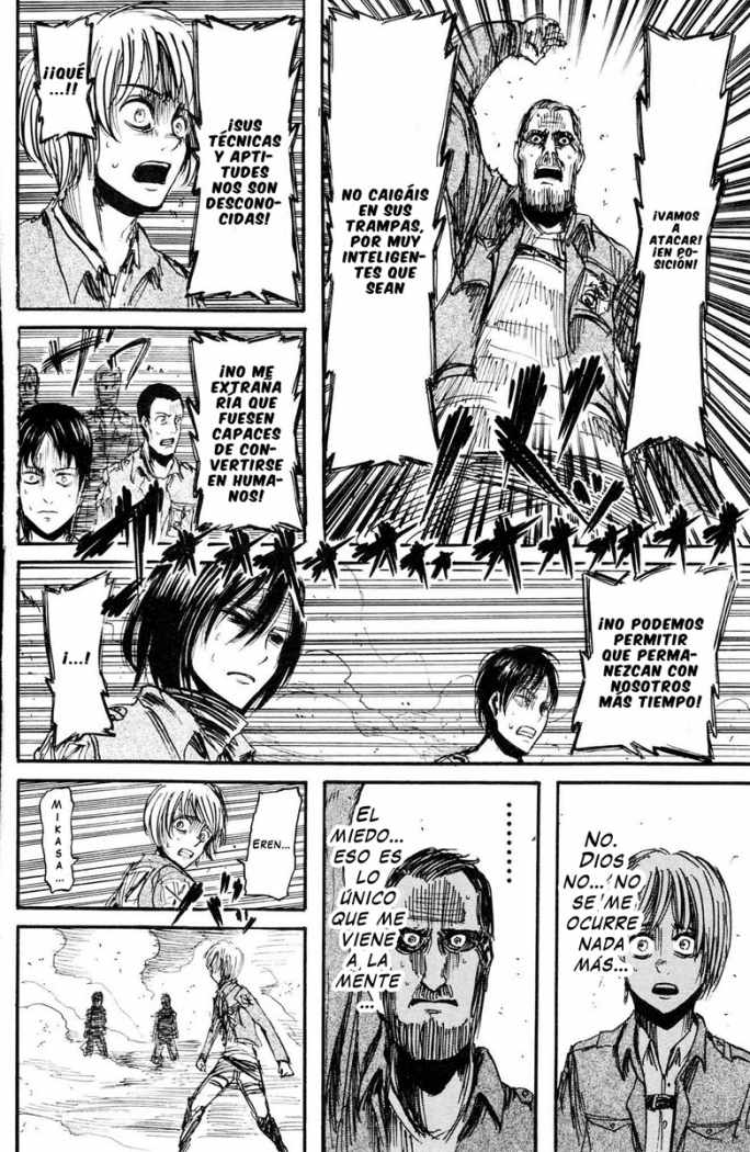 Read Shingeki no Kyojin es Manga Online