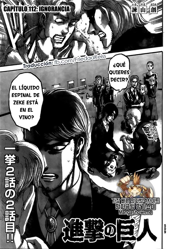 Read Shingeki no Kyojin es Manga Online