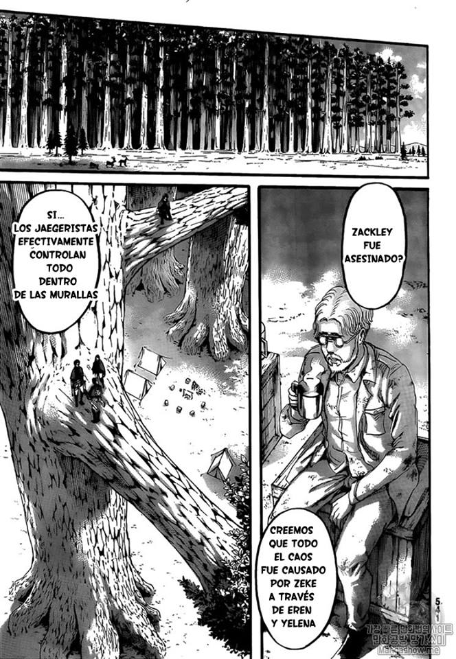 Read Shingeki no Kyojin es Manga Online