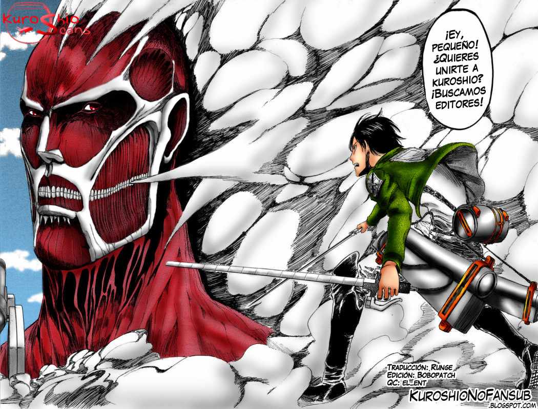 Read Shingeki no Kyojin es Manga Online